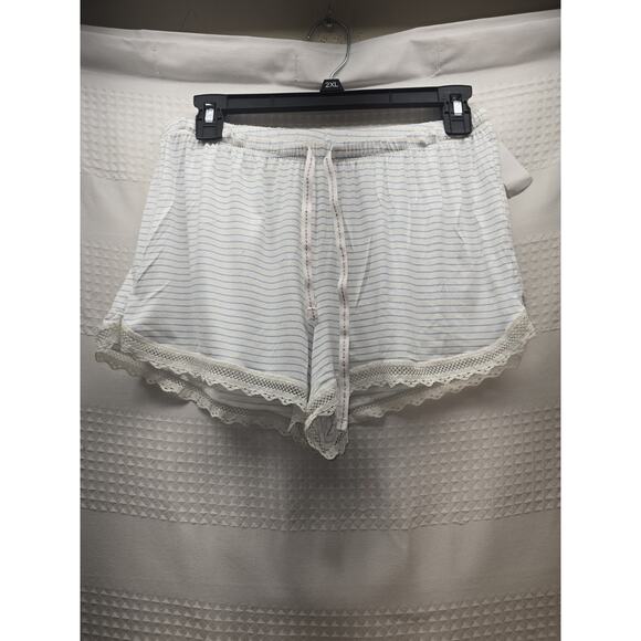 LC Lauren Conrad Other - Lauren Conrad Pajama Shorts Size Small Stripe Drawstring